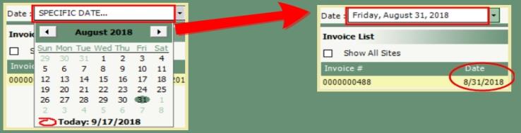 Account Inquiry Search Functions